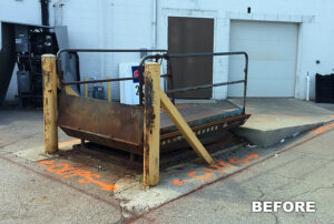 loading dock before