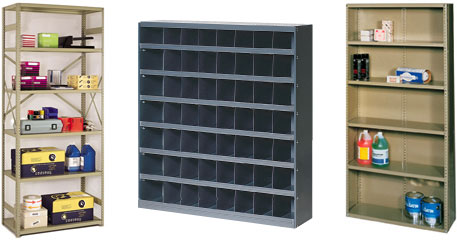 steel shelving